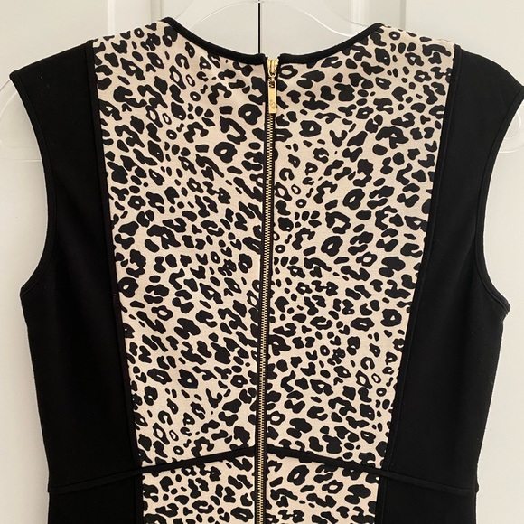 Eliza J Leopard Fitted Skater Dress - Picture 7 of 7